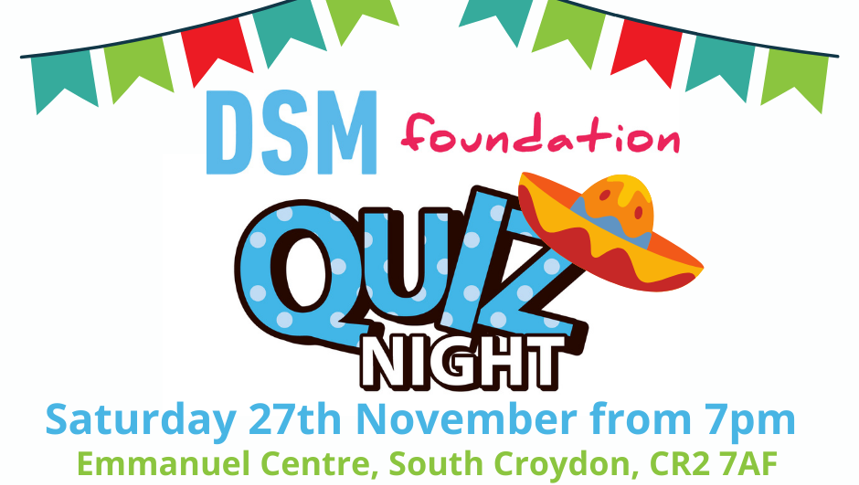 DSMF Quiz night 2021 poster - cropped for FB